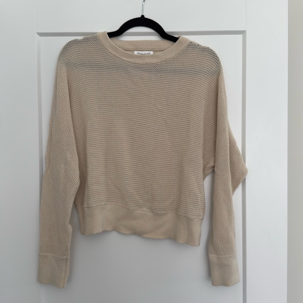 Prologue knit sweater medium​​​​​